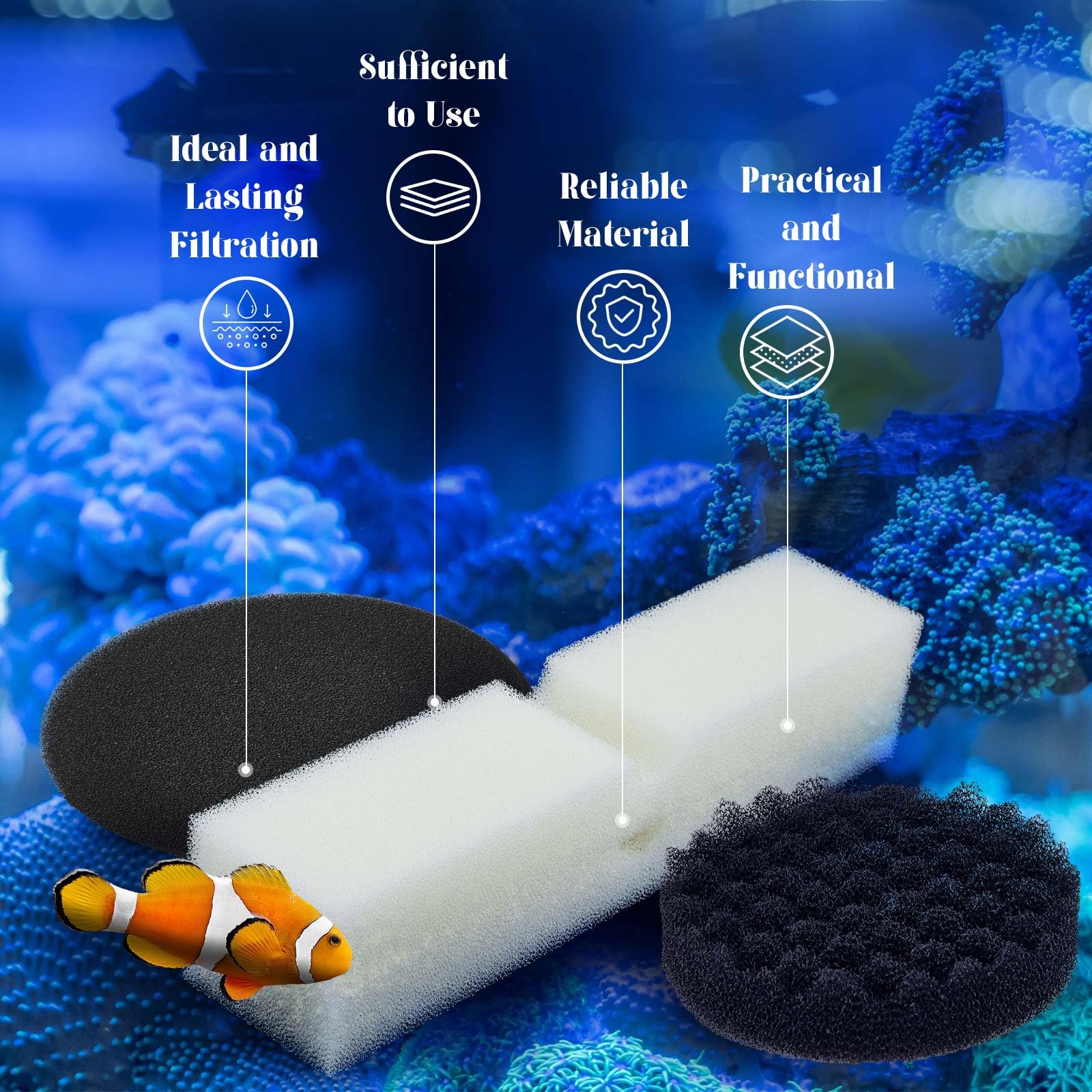 Threlaco ceramic rings support beneficial bacteria for stable aquarium cycles