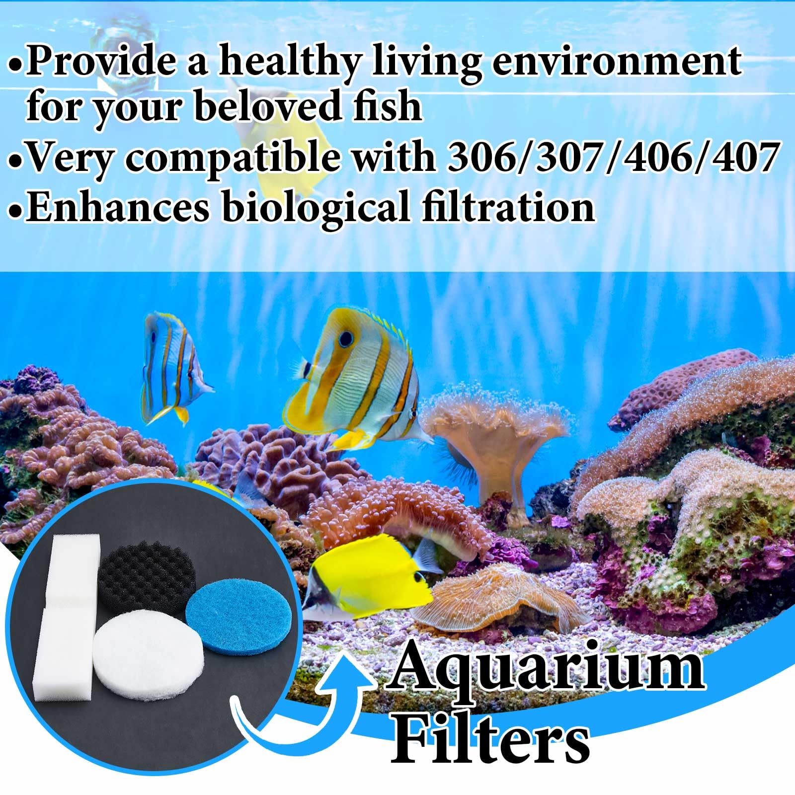 Threlaco filter-mesh-bags-pack demonstrates versatile media options for freshwater and saltwater setups.