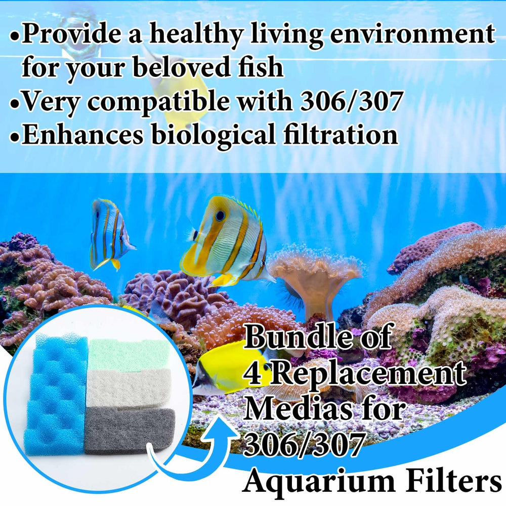 Threlaco Fluval 306/307-compatible filter media in-use setup for canister upgrade