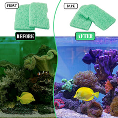 Threlaco durable fiber pad designed for long term use in freshwater and saltwater tanks