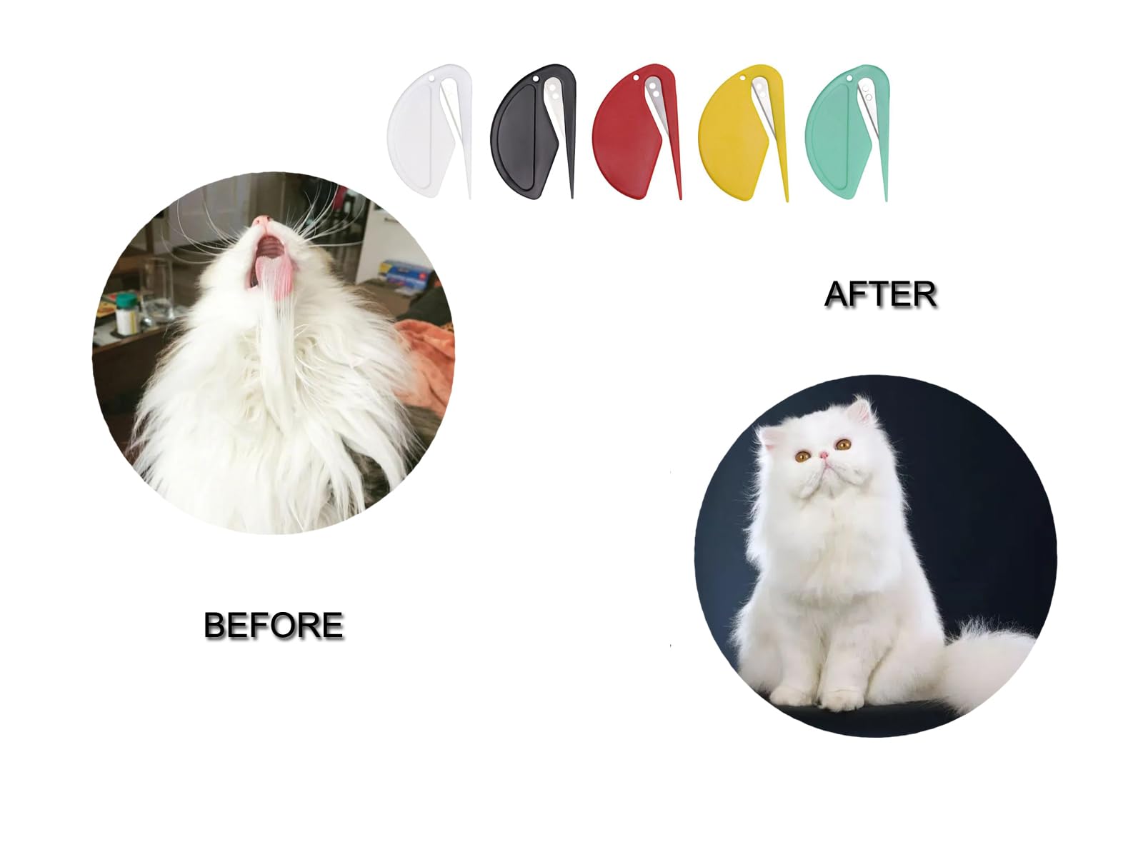 ThumlianYo knotting-comb-ergonomic-handle offers comfortable grip for extended grooming sessions.