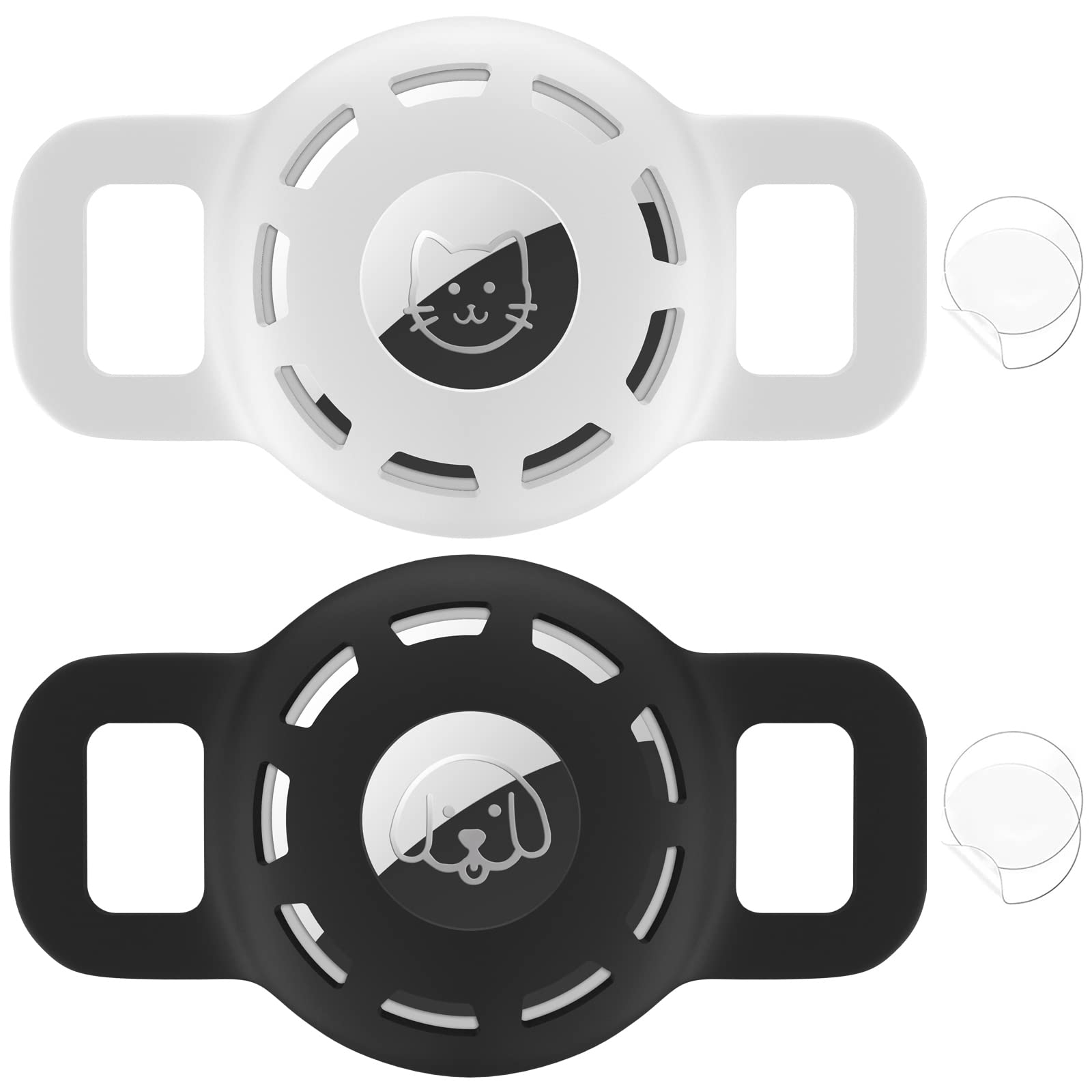 THXSBUDDY air tag holder on a cat collar keeps tracking secure during daily adventures.