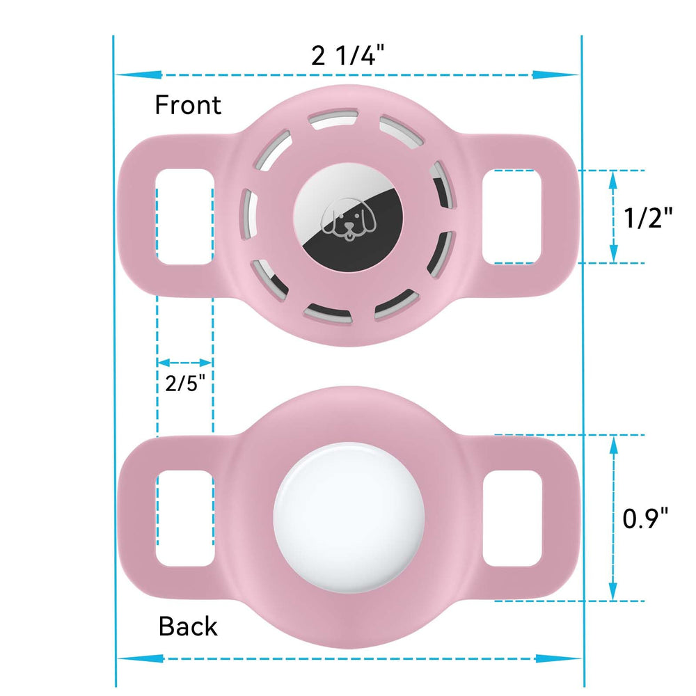 THXSBUDDY air tag protector pack demonstrates two-pack protection for AirTag.