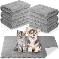 Thyle 12-pcs pee pads gray pack shot show bulk versatility for training and protection