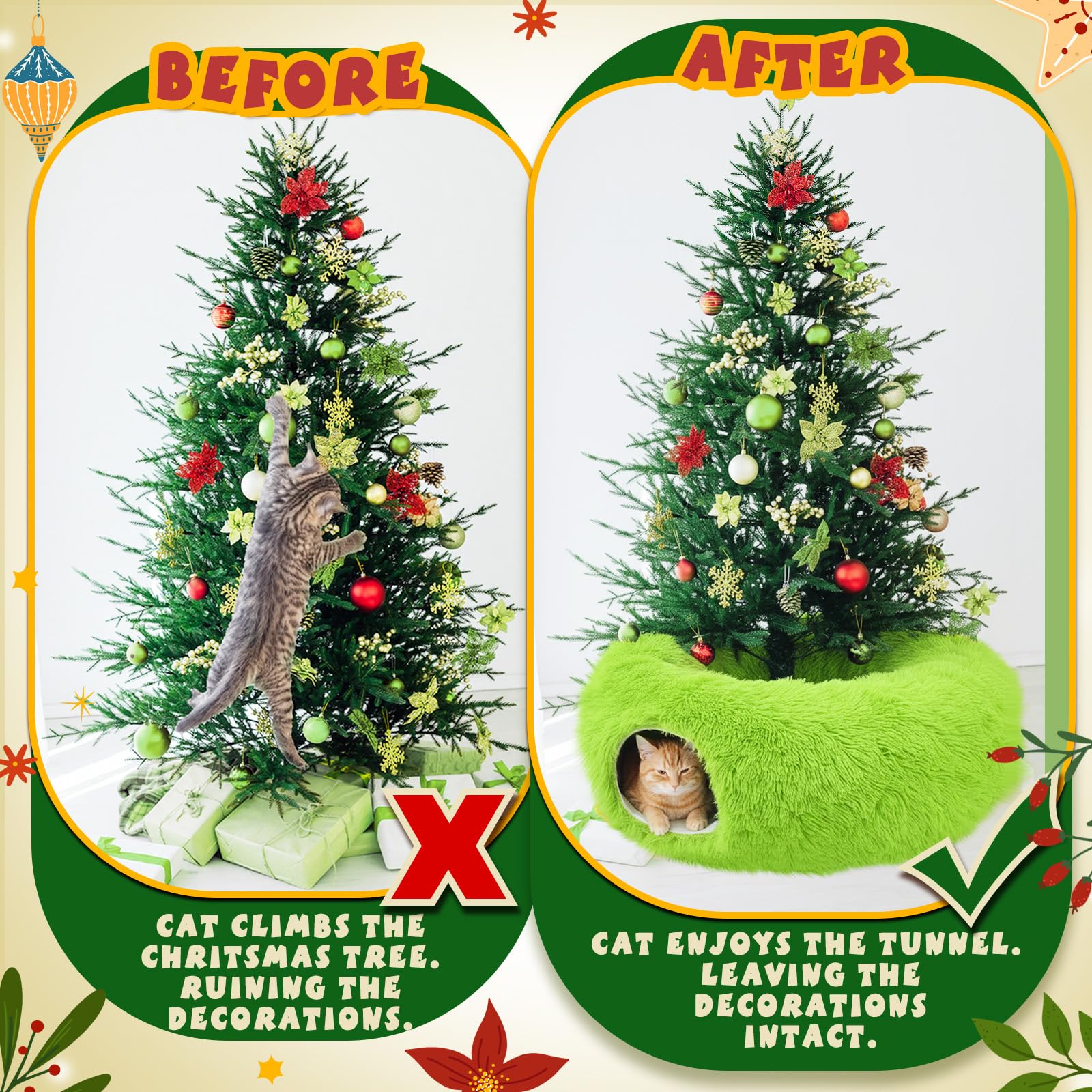 Thyle tunnel configurations offer flexible shapes for lounging, hiding, or chasing games.