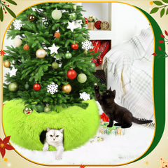 Thyle cat tunnel soft plush lining provides warm resting space after playful explorations.