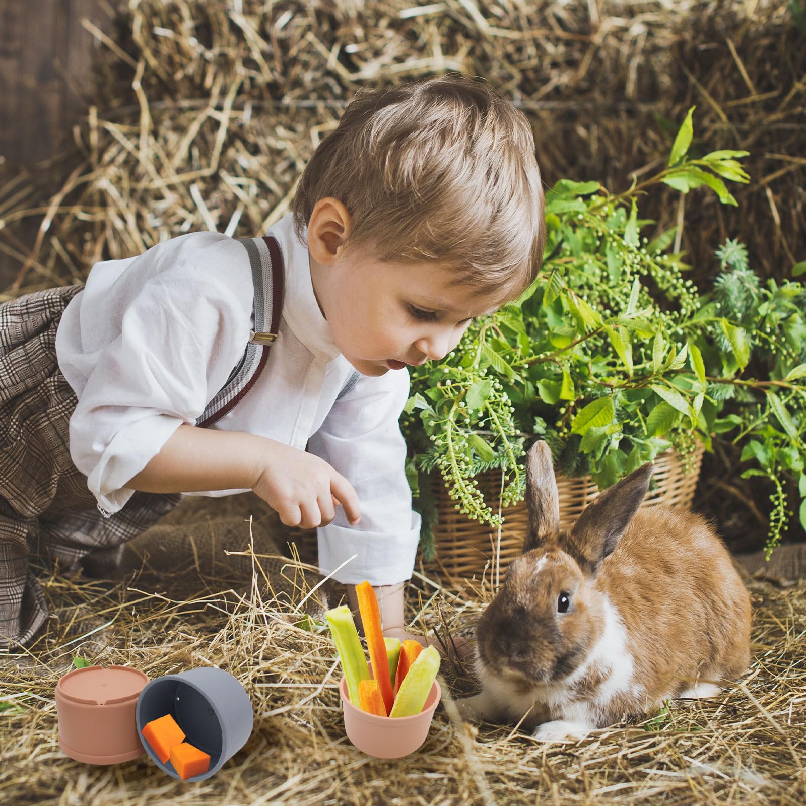 TiciKim stacked cups height view illustrating extended stacking for ongoing engagement.