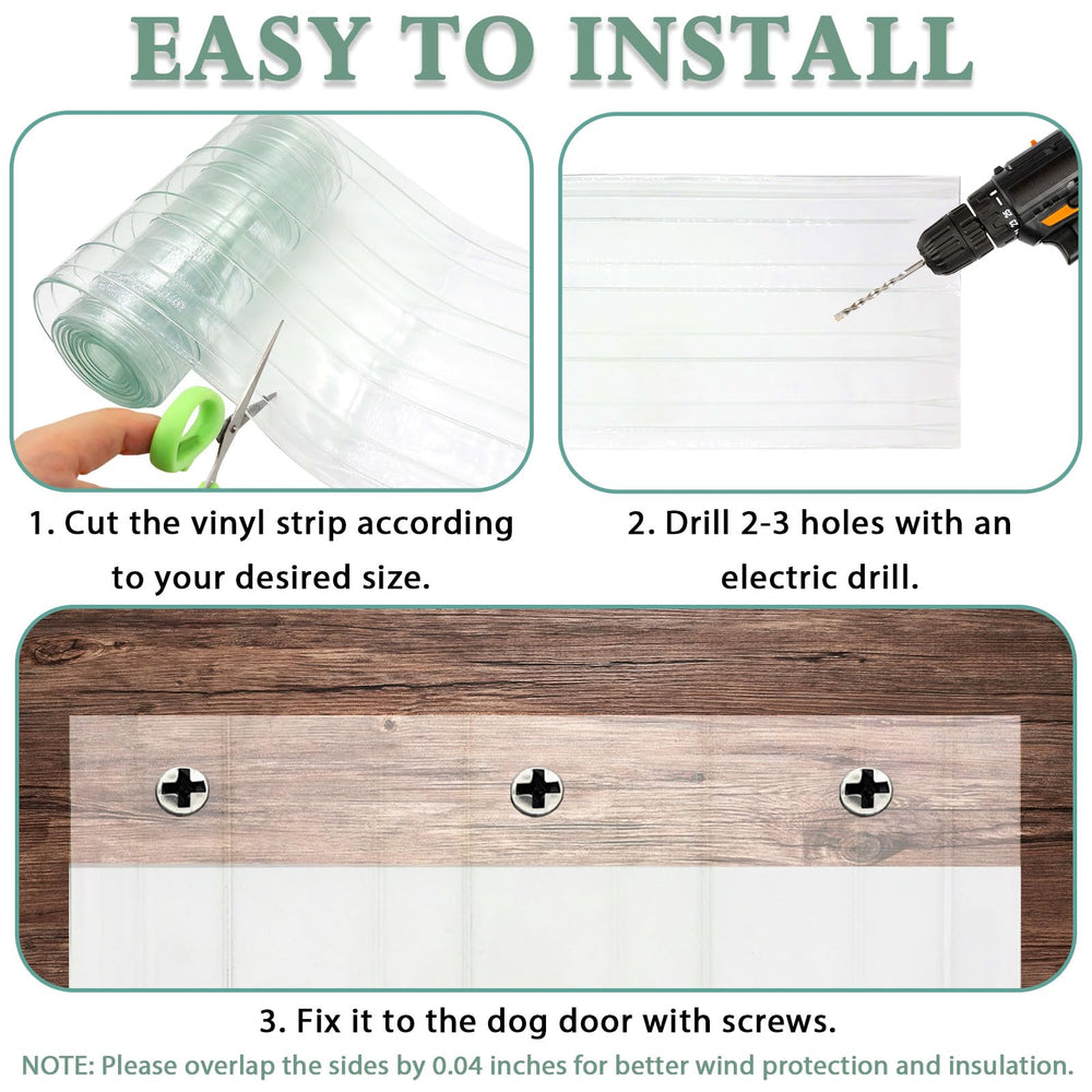TiciKim thermally insulating flap reducing drafts in homes.