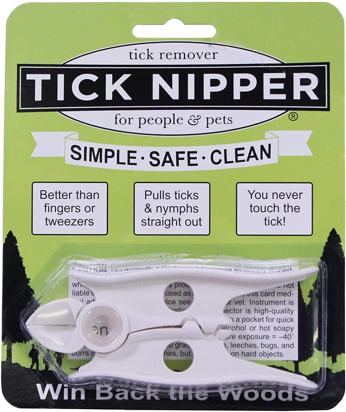 Tick Nipper three-piece tick removal tools enable safe, precise tick removal for pets.