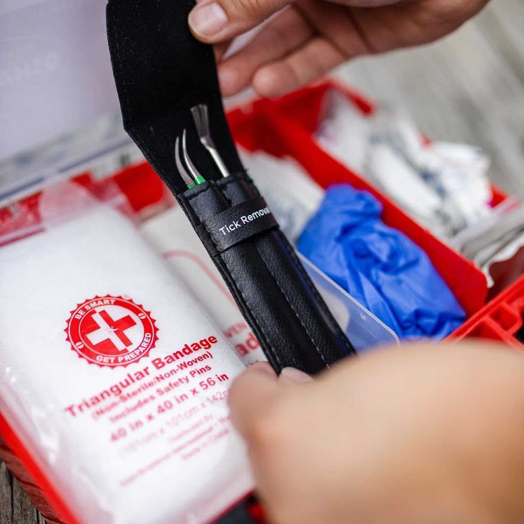TickCheck Premium Tick Remover Kit compact packaging for easy carry