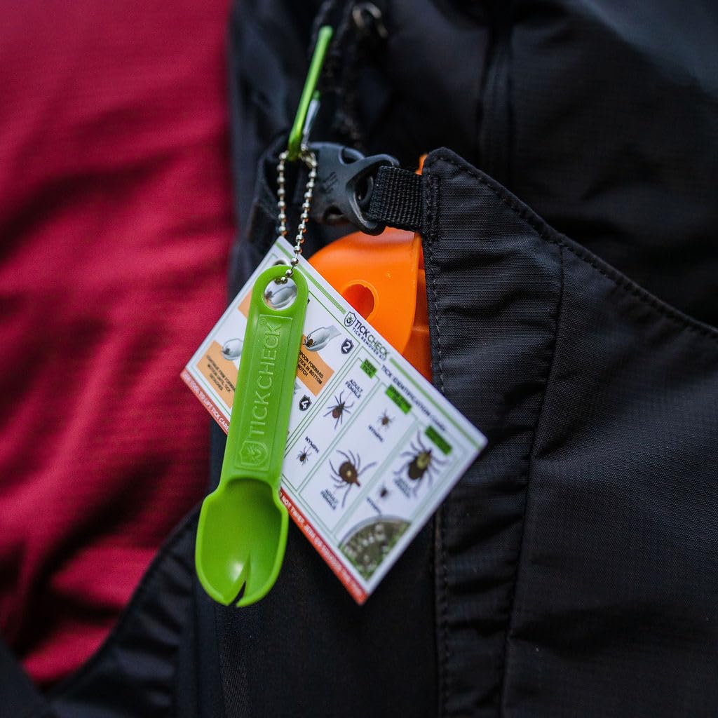 TickCheck travel-ready tick remover set for outdoor adventures.