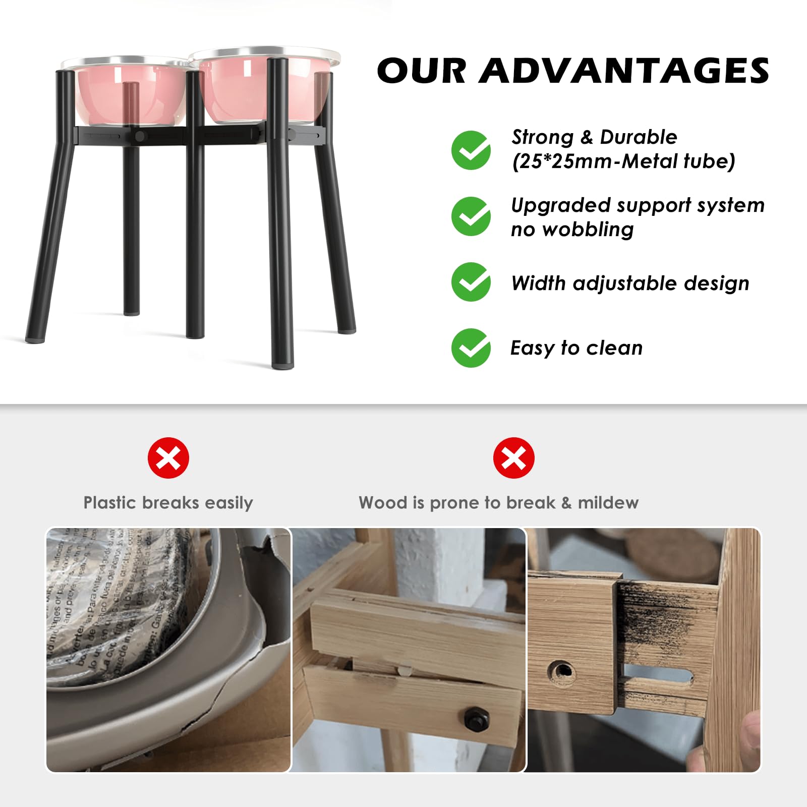 TIDANT collapsible portable stand folded for travel and storage.