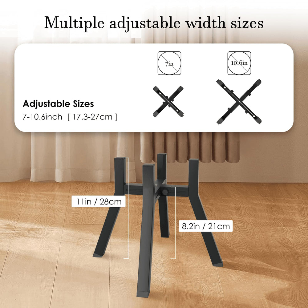 TIDANT dog bowl stand at 11-inch height elevates dining for easier reach.