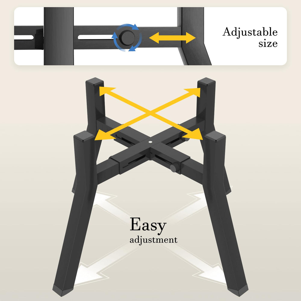 TIDANT dog bowl stand collapsible and portable for travel.