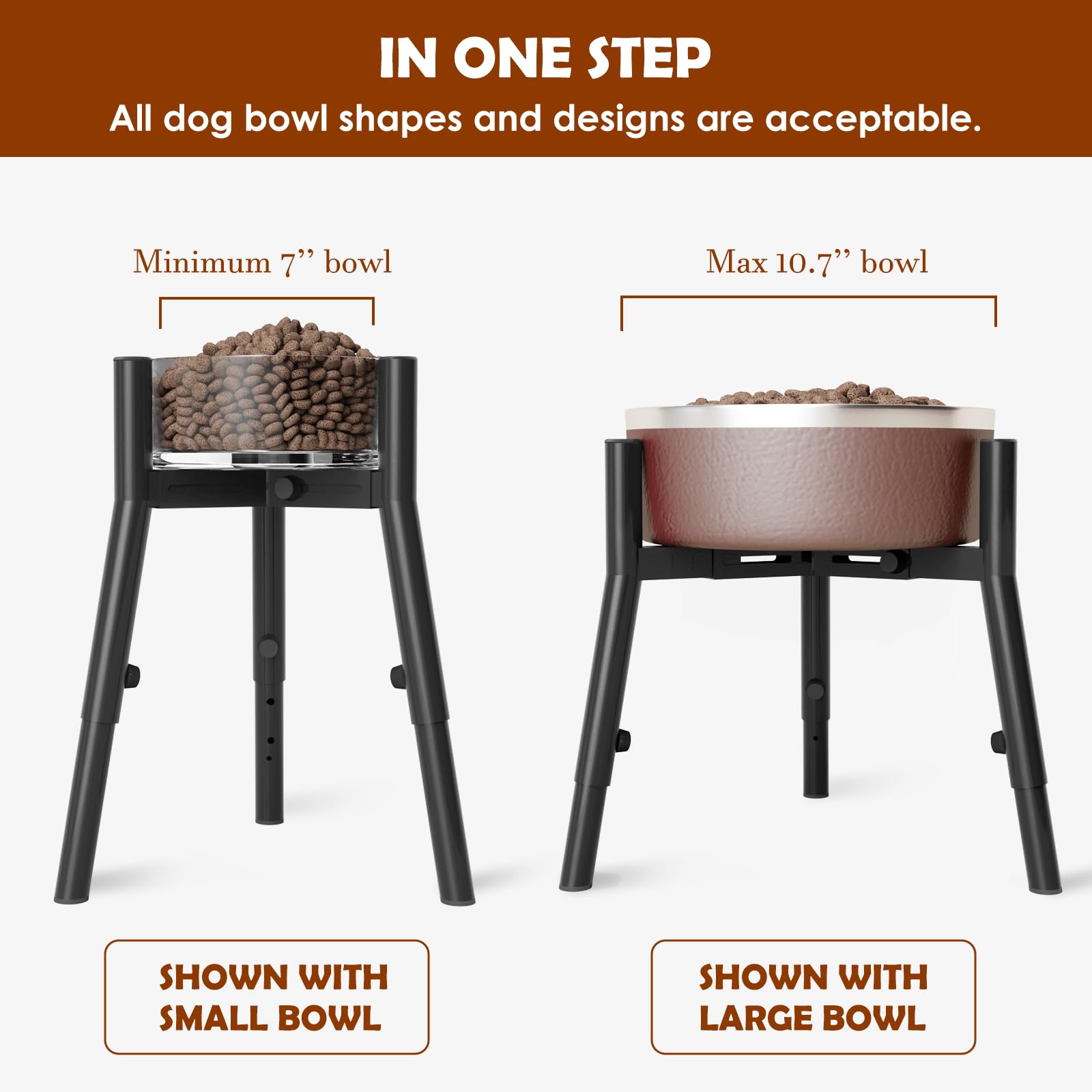 TIDANT easy-to-assemble stand offers quick setup for busy owners.