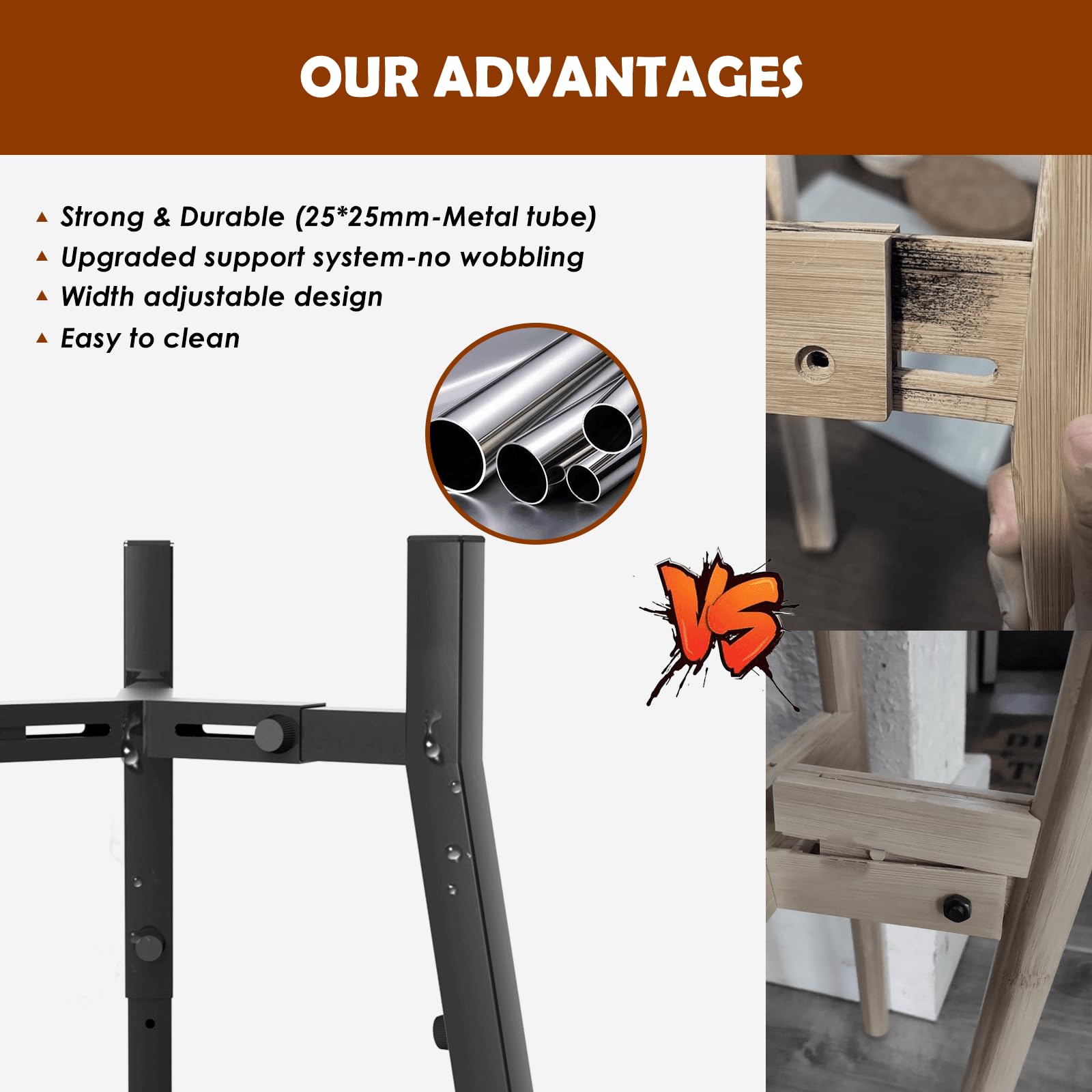 TIDANT dog bowl stand stable legs prevent wobble during meals