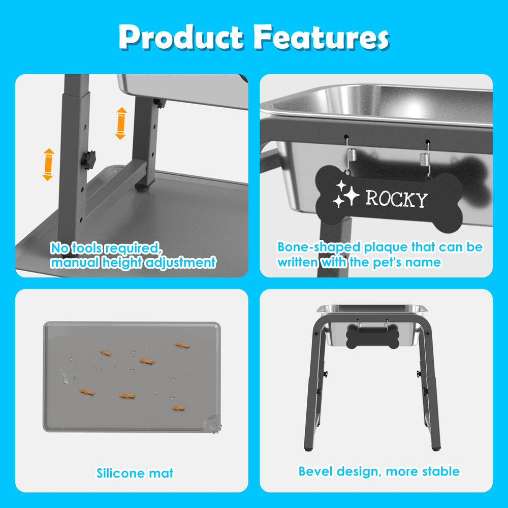 Tidant simple three-minute assembly with included parts.