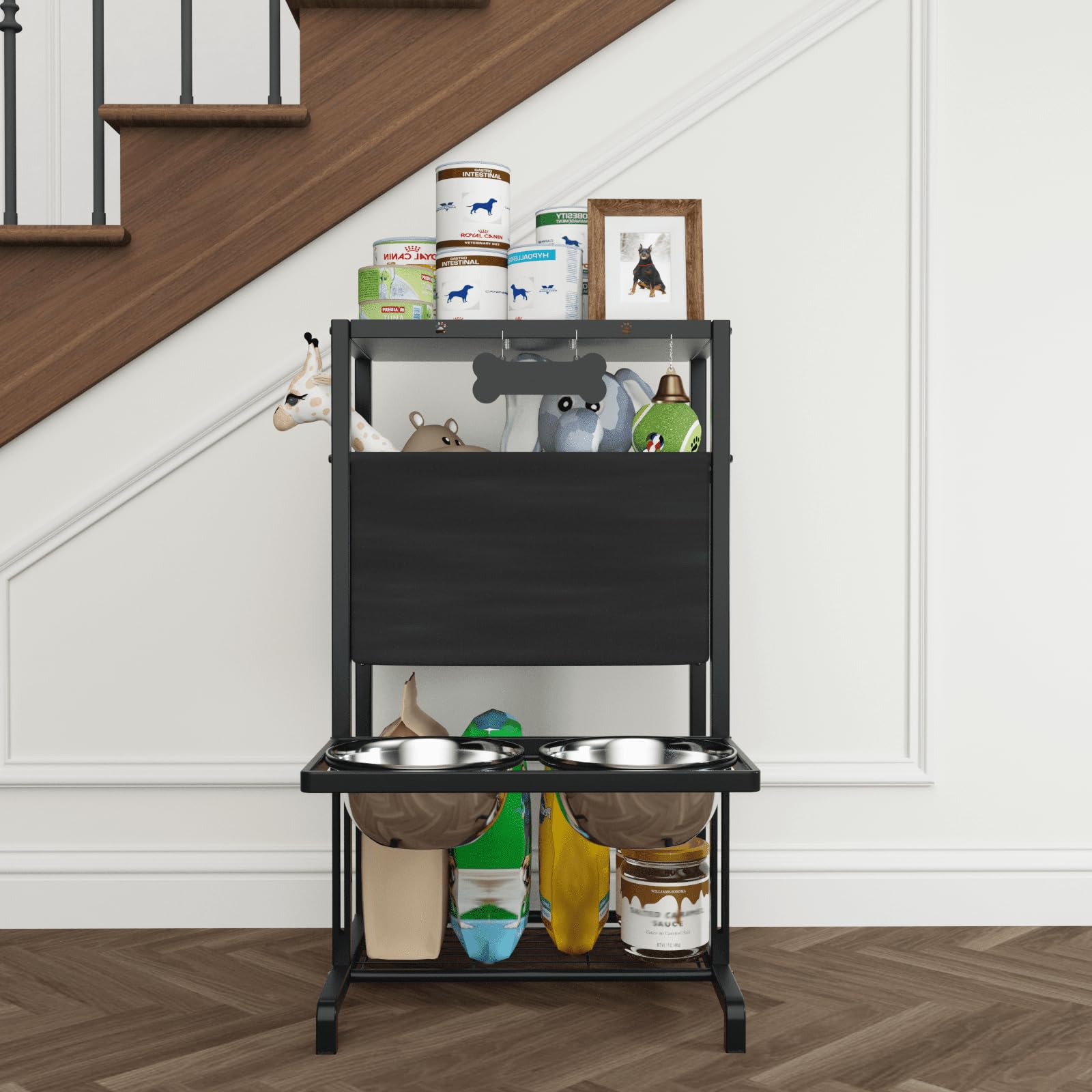 TIDANT ideal for apartments thanks to space-saving, organized feeding setup.