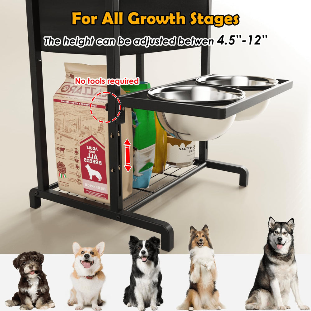 TIDANT premium metal frame delivers stability and durability during meals.