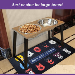 TIDANT raised stand provides stable support to prevent overturns