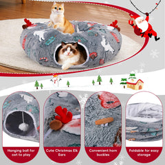 Tidjani cat-tunnel-connect-buckles enable quick, tool-free assembly.