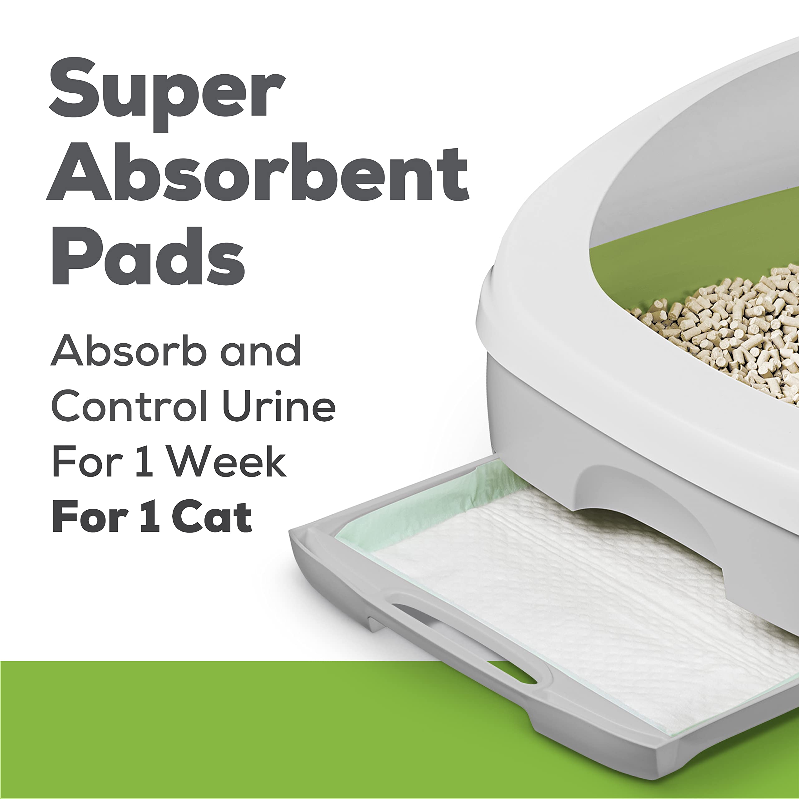 Tidy Cats Breeze pads are disposable, making cleanup simple