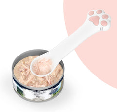 TidyNuts silicone spoon is dishwasher safe for quick cleanup