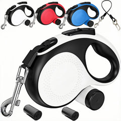 TidyTrek 360tangle-free retractable leash 26ft keeps walks smooth and tangle-free.