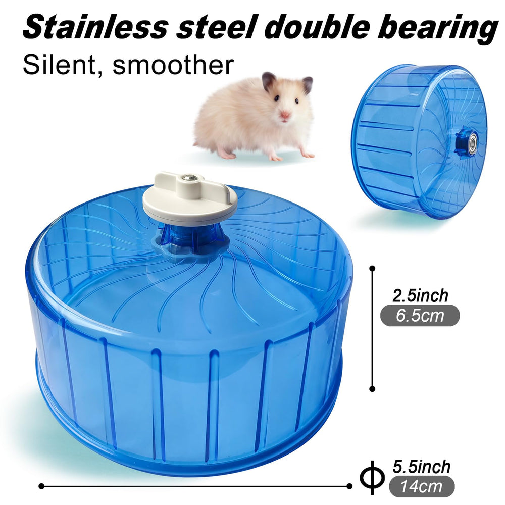 TieLishor hamster wheel blue quiet-night use.