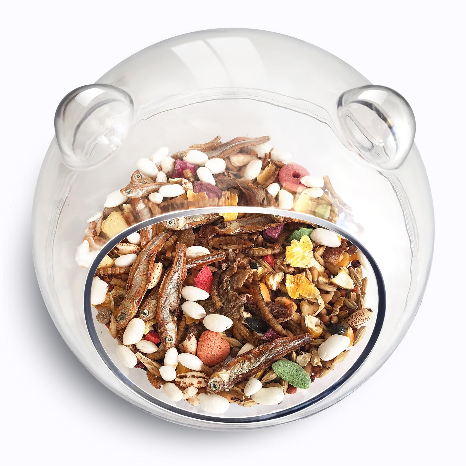 TieLishor hamster-easy-clean-opening makes rinsing quick and simple.