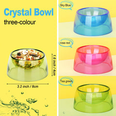 TieLishor small-animal bowl easy-clean surface simplifies cleaning between meals.