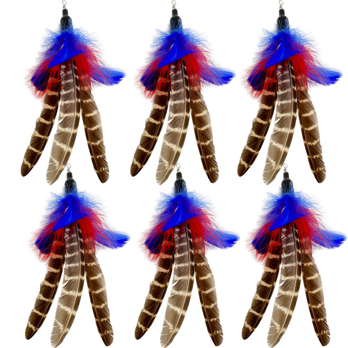 TIENAILING cat feather refills pack for interactive play and exercise