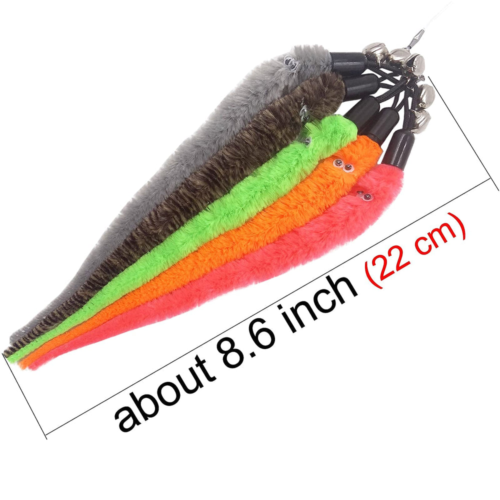 TIENAILING cat worm refill on wand enables active chasing indoors.