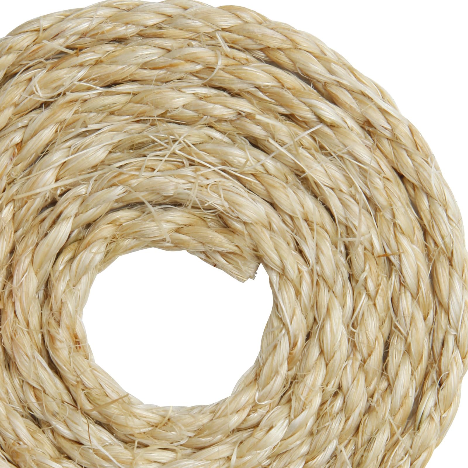 TienYow sisal rope texture for homemade cat toys and play accessories
