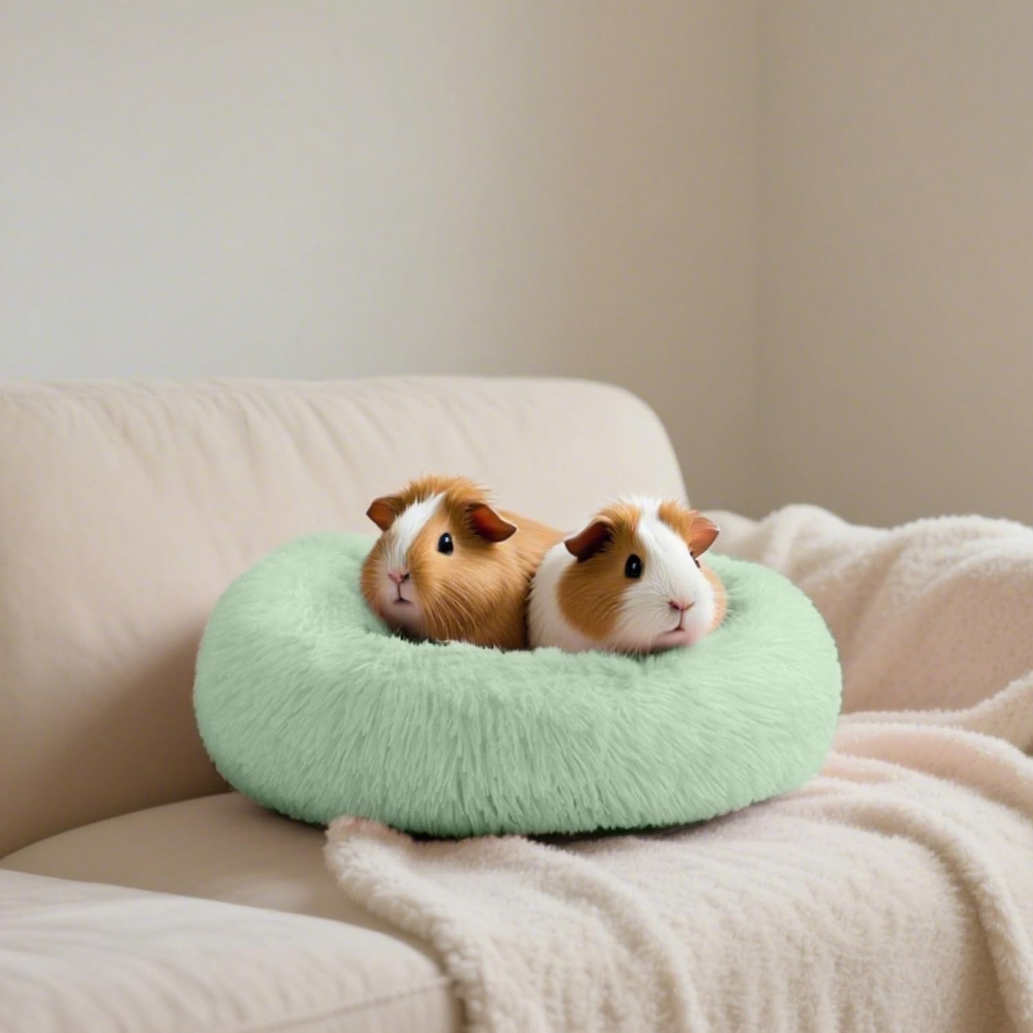 Tierecare bunny bed multi-use design doubles as cozy hideout or snack spot.