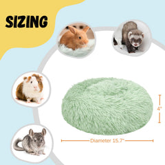 Tierecare bunny bed non-slip bottom keeps the hideout steady during playtime.