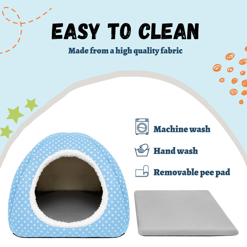 Tierecare non-slip bottom keeps hideout in place during play