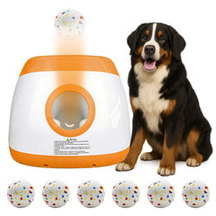 TIEXITOR large-ball-launcher outdoors for active dog exercise