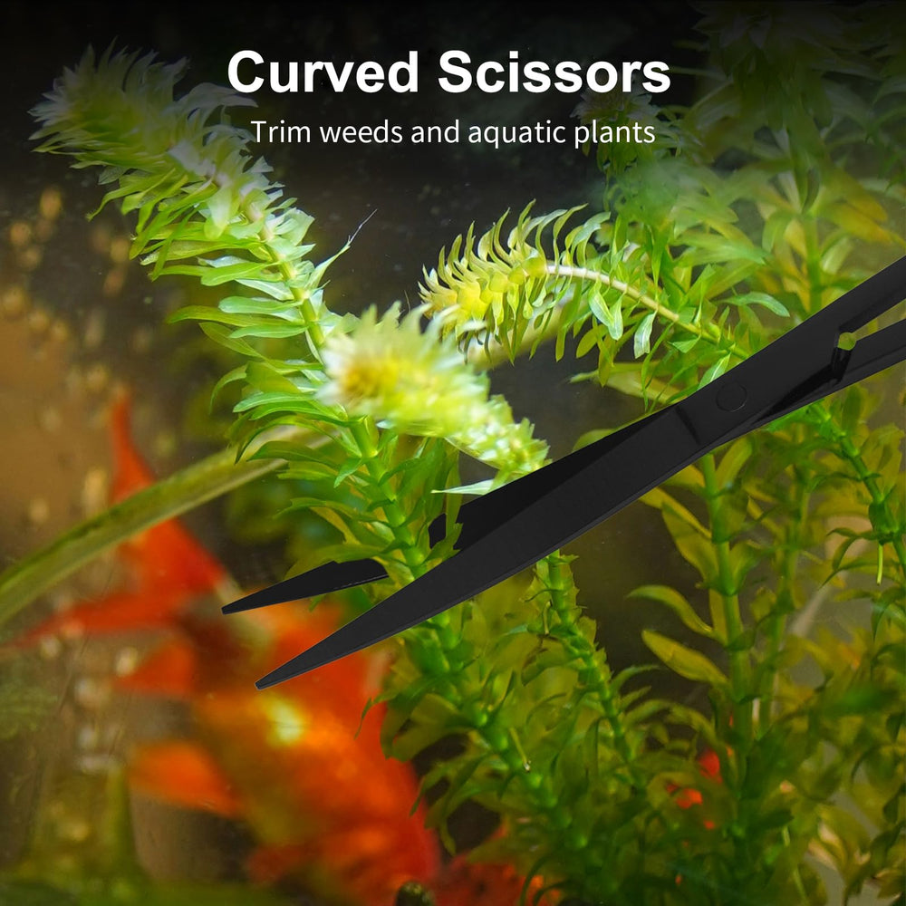 Tifanso algae scraper and sand spatula for substrate smoothing and glass cleaning