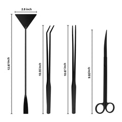 Tifanso straight long tweezers reach deep tanks with dry hands