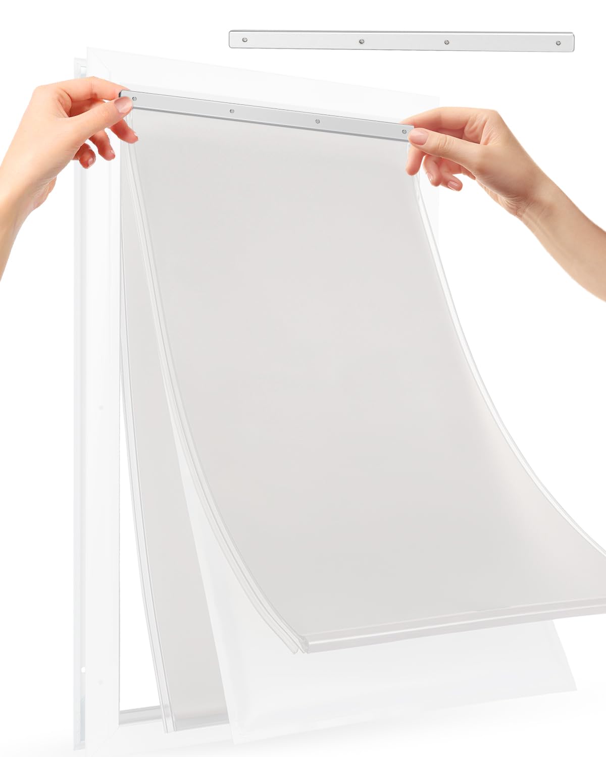 Tiga petsafe door flap bracket for secure fit across door types