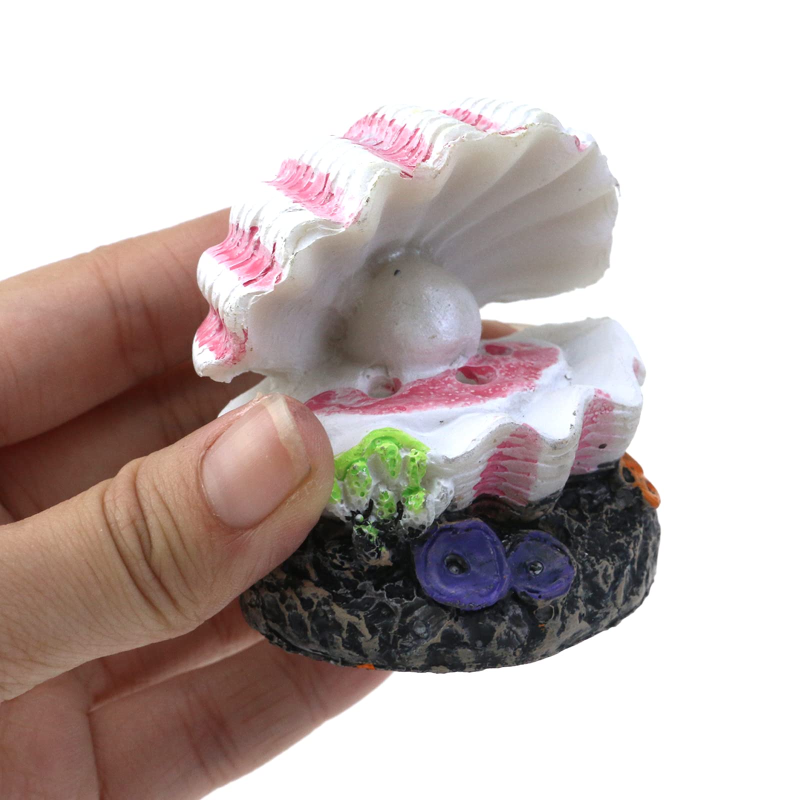 Tighall durable resin construction promises long-lasting aquarium decoration.