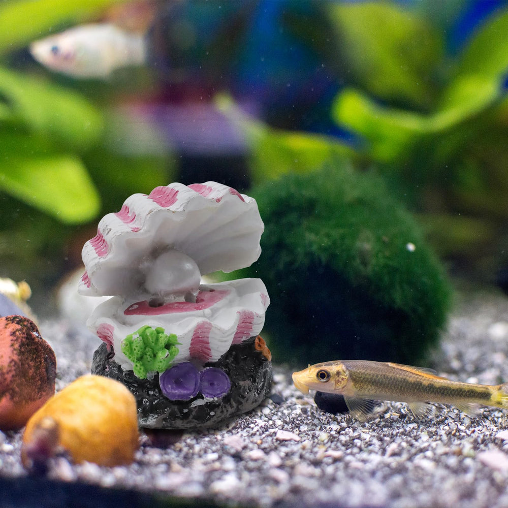 Tighall underwater-shell scene elevates tank aesthetics with soothing bubbles.