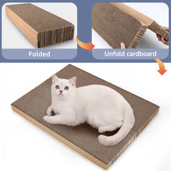TIGOADT Cat Cardboard Scratcher Refill size specs highlight compatible fit