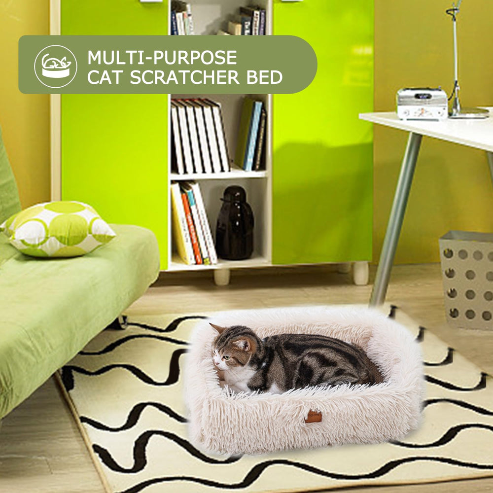 TIGOADT Cat scratching board helps protect furniture by providing a dedicated outlet.
