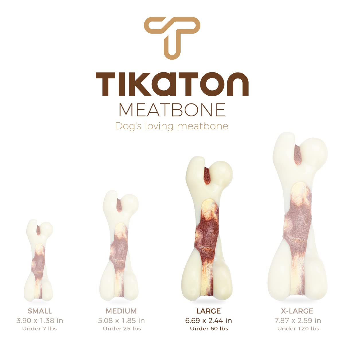 Tikaton puppy-friendly chew demonstrates calming anxiety and reducing boredom in playtime.