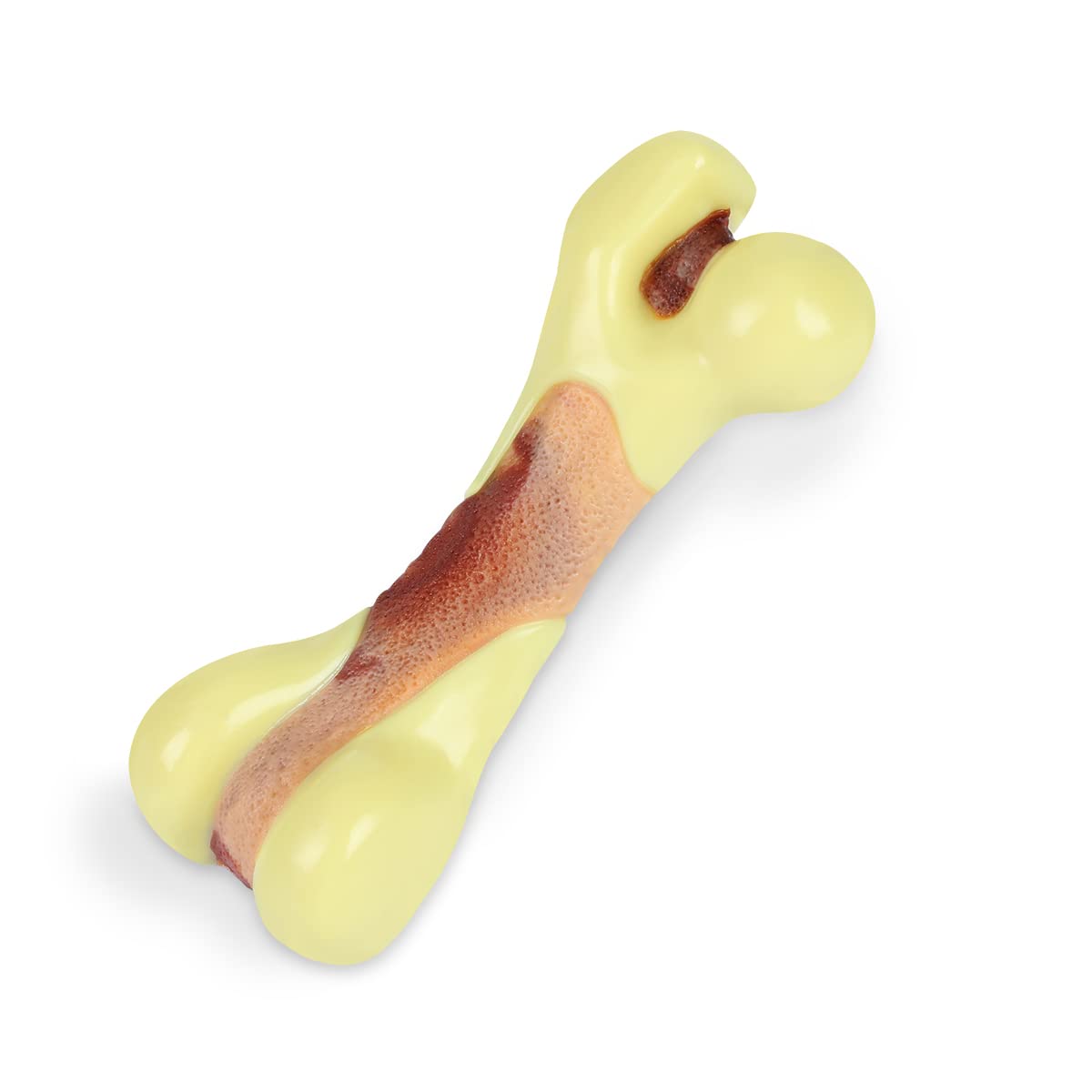 Tikaton safe dog chew bone scent emphasizes inviting beef aroma for engagement.