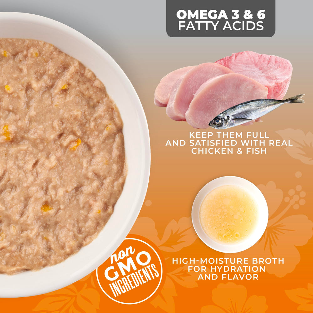 Tiki Cat Silver Pate Immune Antioxidants displays immune-supporting ingredients