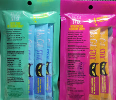 Tiki Cat Stix Tuna Mousse Pack—six single-serve pouches ideal as moisture boosters.
