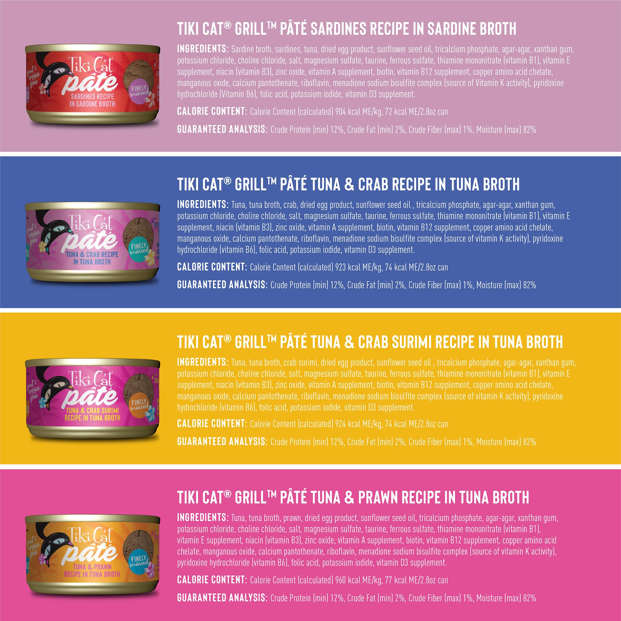 Tiki Cat Grill Pâté finely minced texture image reflects smooth mouthfeel